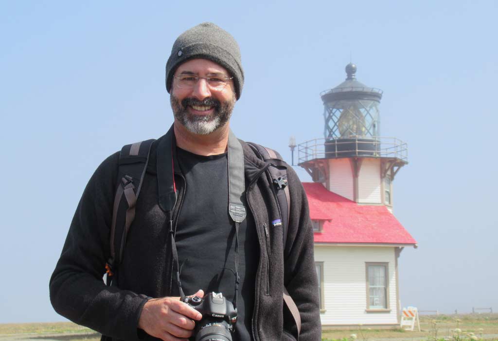 Kenneth A. Goldberg at Point Cabrillo Lighthouse